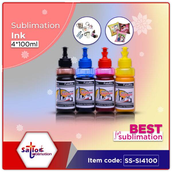 Sublimation ink 4*100ml