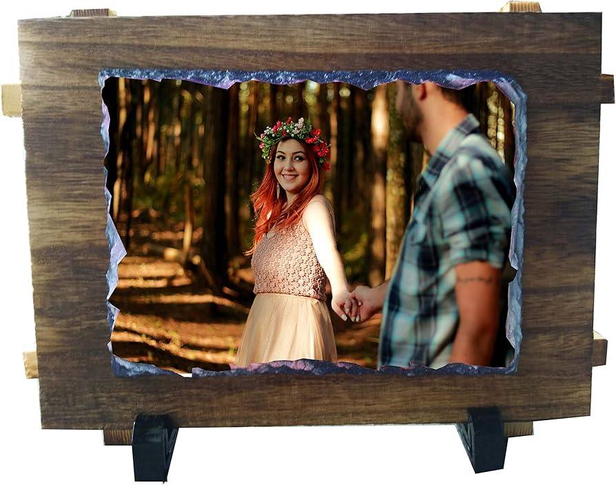 Rock & Stone Photo Frame(SH-09) 4*6 Inches Size - Satlok Sublimation