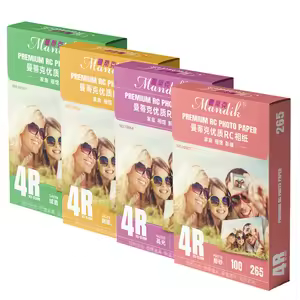 4R Size Glossy Photo Paper 260g pack of 100 Sheets